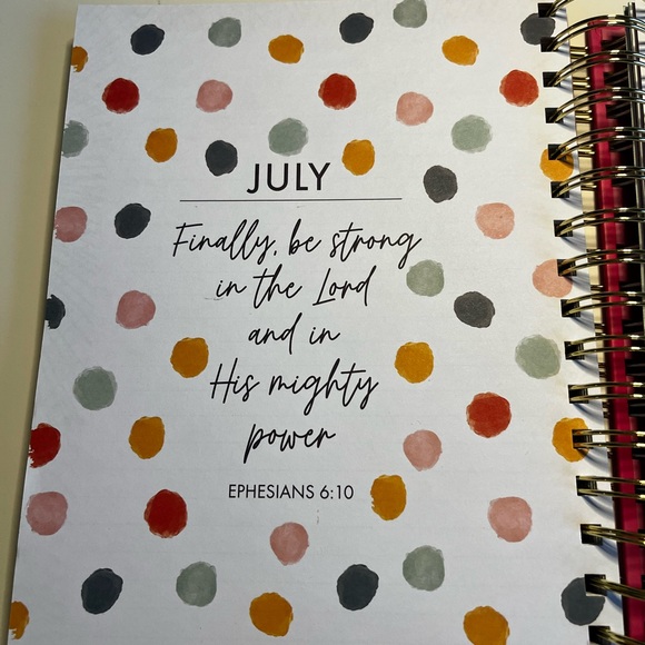 2022 - 2023 Mary Square Intentional Agenda Christian Planner use scrapbooking - Picture 4 of 7